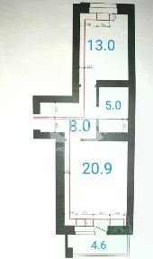 Продается 2-комн. квартира, 49,2 м²
