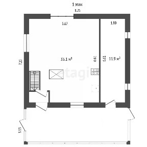Продается 2-этажный дом, 140 м²