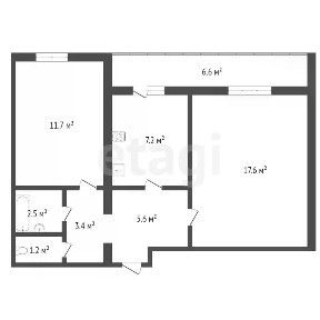Сдается 2-комн. квартира, 49,4 м²