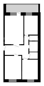 Продается 3-комн. квартира, 57,1 м²