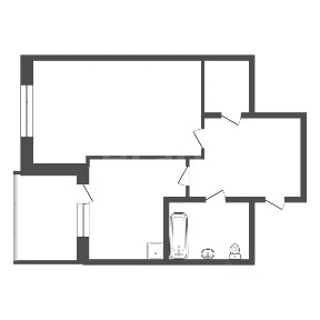 Продается 1-комн. квартира, 42,9 м²