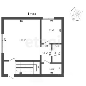 Продается 2-этажный дом, 105,1 м²