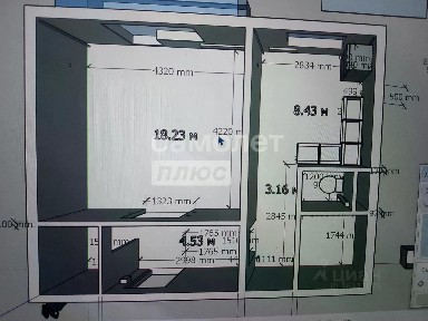 Продается 1-комн. квартира, 40,3 м²
