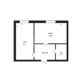 Продается 1-комн. квартира, 34 м²