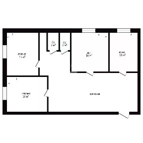Продается 3-комн. квартира, 70,3 м²