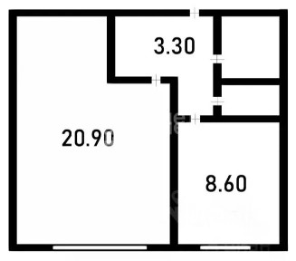 Сдается 1-комн. квартира, 39 м²