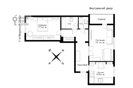 Сдается 2-комн. квартира, 67 м²