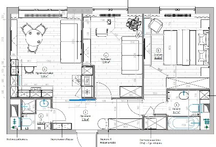 Сдается 3-комн. квартира, 63 м²