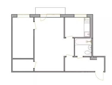 Продается 2-комн. квартира, 45 м²