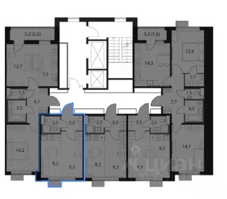 Продается студия, 23 м²