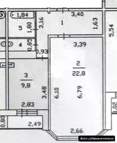 Продается 1-комн. квартира, 46 м²