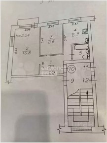 Продается 2-комн. квартира, 42 м²
