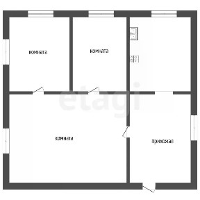 Продается 1-этажный дом, 45,1 м²