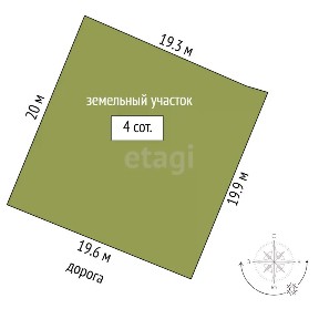Продается 1-этажный дом, 30 м²