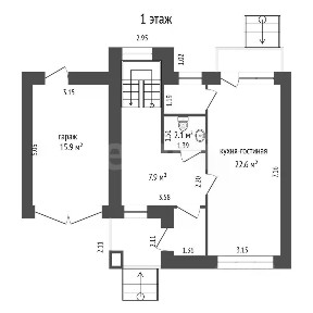 Продается 2-этажный таунхаус, 117 м²