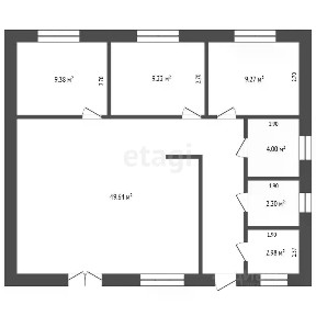 Продается 1-этажный дом, 105 м²