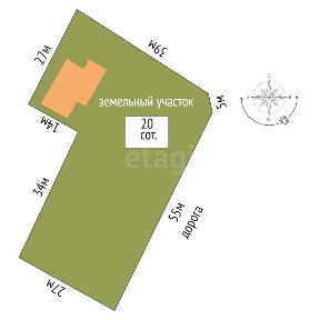 Продается 2-этажный дом, 100,9 м²