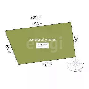 Продается 1-этажный дом, 130 м²