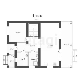 Продается 2-этажный дом, 183,2 м²