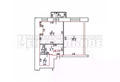 Сдается 1-комн. квартира, 40 м²
