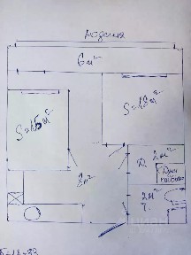 Сдается 2-комн. квартира, 51 м²