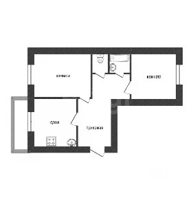 Сдается 2-комн. квартира, 67,4 м²