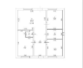 Продается 1-этажный дом, 94 м²