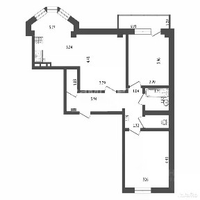 Продается 2-комн. квартира, 72,1 м²