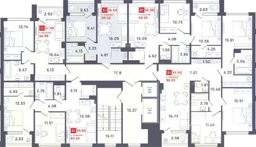 Продается 1-комн. квартира, 40,13 м²