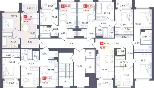 Продается 1-комн. квартира, 44,9 м²
