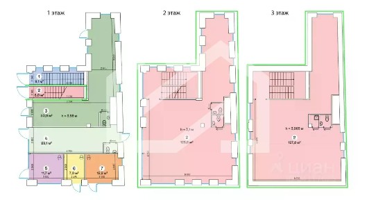 Продается торговая площадь, 261,4 м²