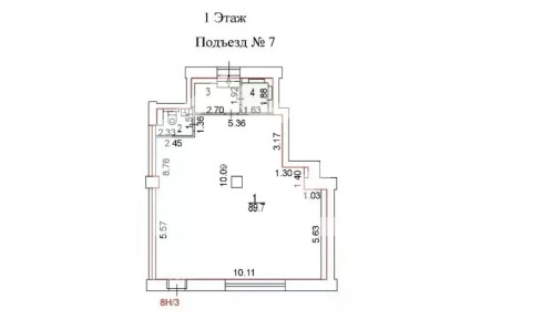 Продается помещение свободного назначения, 101 м²