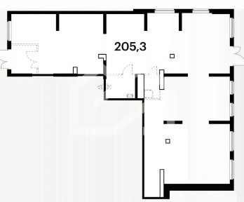 Продается торговая площадь, 205,3 м²
