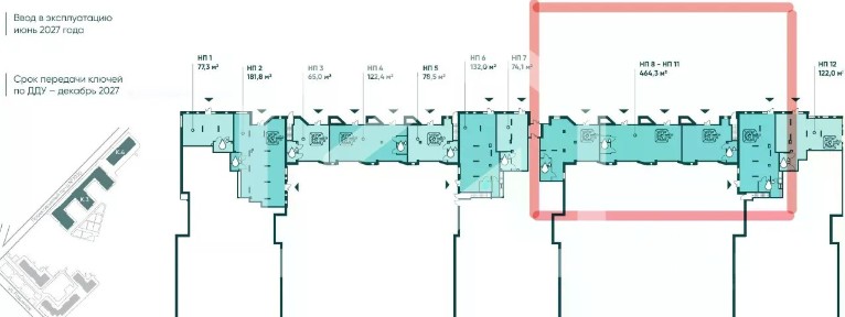 Продается арендный бизнес, 464 м²