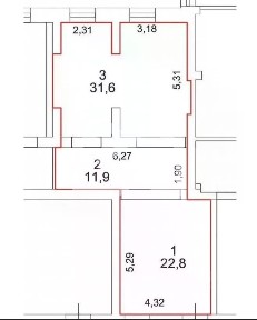 Продается арендный бизнес, 66,3 м²