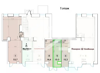 Продается арендный бизнес, 14,4 м²