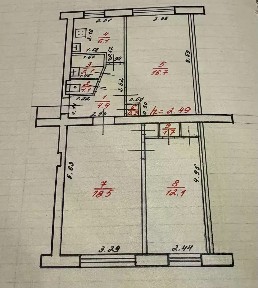 Продается 3-комн. квартира, 63,5 м²