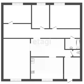 Продается 1-этажный дом, 92,5 м²