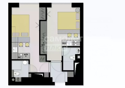 Продается 2-комн. квартира, 40,6 м²