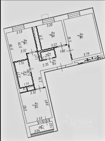 Продается 3-комн. квартира, 74,2 м²