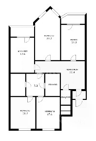 Продается 4-комн. квартира, 143 м²