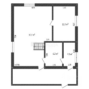 Продается 2-этажный дом, 89,4 м²