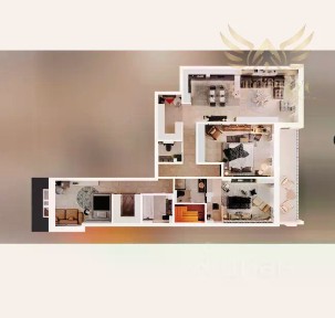 Продается 3-комн. квартира, 127 м²