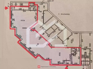 Сдается помещение свободного назначения, 220,8 м²