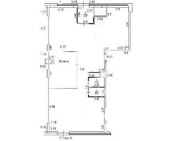 Сдается помещение свободного назначения, 20 м²