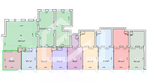 Сдается помещение свободного назначения, 50,5 м²