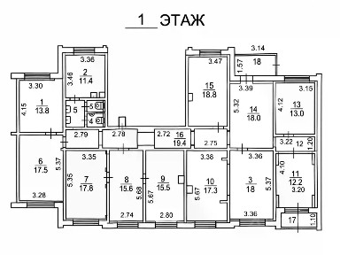 Сдается офис, 232,1 м²