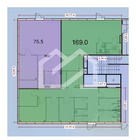 Сдается торговая площадь, 169 м²