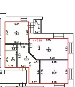Продается 2-комн. квартира, 63,5 м²