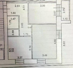 Продается 2-комн. квартира, 51,2 м²